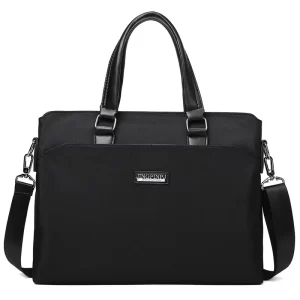 Men’s Handbags Oxford Business Briefcases Leisure Canvas Bags Men’s Handbags A4 File Computer Bags Leather Briefcase