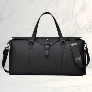 Men’s High Quality Luxury Large Capacity Duffel Bag with Shoes Compartment New Waterproof Outdoor Fitness Gym Travel Bag