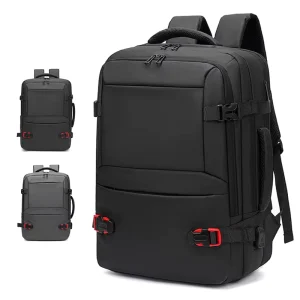 Men’s High end Business Backpack with Large Capacity Laptop Bag Business Travel Backpack