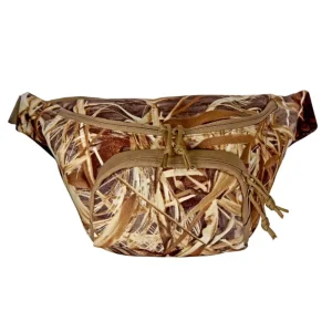 Men’s Hunting Camouflage Polyester Fanny Pack Waist Bag Dry Grass Camo