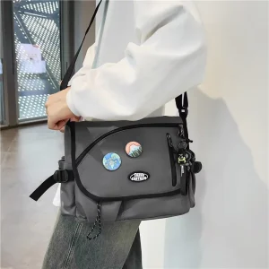 Men’s Japanese-style Casual Large Capacity Single Shoulder Bag Crossbody Bag