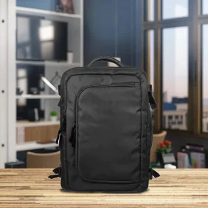 Men’s Laptop Backpack Large Capacity Casual Travel Bag Waterproof Polyester Backpack for Men