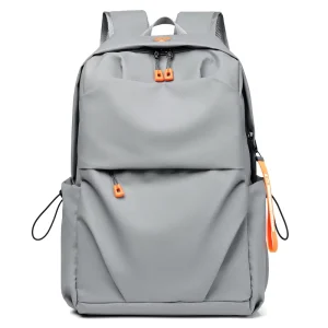 Men’s Laptop Backpack for Business Travel & High School College Students Large Capacity PU Leather Computer Bag