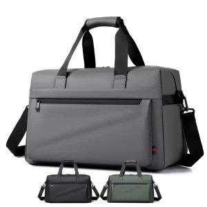 Men’s Large Capacity Casual Daily Business Travel Duffel Bag, Waterproof, Custom Logo