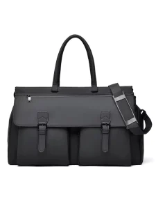 Men’s Large Capacity Gym Bag with Dry Wet Separation for Business Waterproof Travel Bag