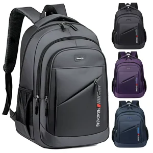 Men’s Large Capacity Oxford Material Eco Friendly Shoulder Bag Backpack for Business Travel Mountaineering School Use