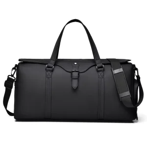 Men’s Large Capacity Oxford Travel Handbag Men’s Fashion Zipper Closure for Cross Border Export Business