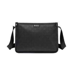 Men’s Large Capacity Waterproof Microfiber Lightweight Messenger Bag One Shoulder Design Custom Logo