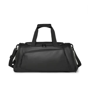 Men’s Large Travel Gym Bag Invisible Backpack Waterproof Coated Wet Dry Separation Travel Bag with Shoe Compartment