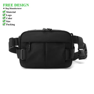 Men’s Large-capacity Stress-relief Shockproof Chest Bag, Multifunctional Crossbody Bag, Durable Casual Waist Bag