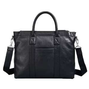 Men’s Leather Briefcase Men’s Business Handbag Shoulder Bag High-end Crossbody Bag Big Cowhide Men’s Bag