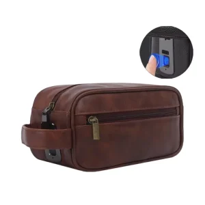 Men’s Leather Shoulder Bag Casual Handbag Multi-functional