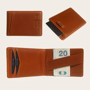 Men’s Leather Wallet For Men With Money Clips Premium Genuine Leather Wallet Custom Leather Wallets Leather Card Holder Wallet