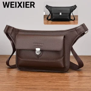 Men’s Leisure Chest Bag Practical and Waterproof for Travel or Work