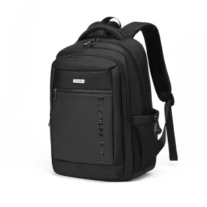 Men’s Lightweight Nylon Waterproof Polyester Lining Zipper Closure Fashion Business Laptop Backpack Large Capacity 20 35L