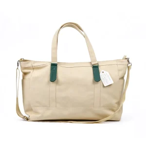 Men’s Luxury Sport Large Capacity Canvas Travel Bag with Polyester Lining Weekend Handbag for Business Travel