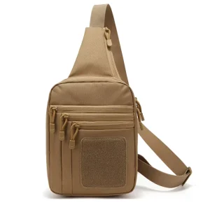 Men’s Multi Function Outdoor Chest Bag Outdoor Spot Crossbody Medical Pouch Kit Comfortable Field Pack