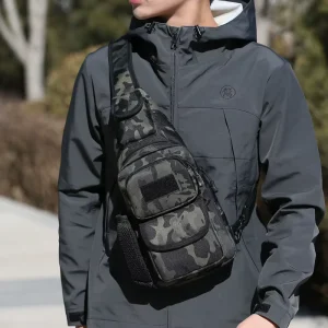 Men’s Multi-Functional Outdoor Camouflage Tactical Sling Bag Shoulder Chest Bag
