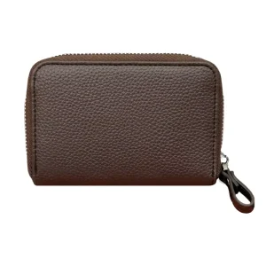 Men’s Multifunctional Multi Card Slot Zipper Hasp Wallet RFID Anti Magnetic Vintage Clutch Bag for Boy