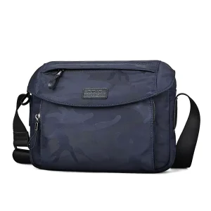 Men’s Nylon Messenger Shoulder Travel Chest Custom Logo Shoulder Bag with Customizable Size and Colors