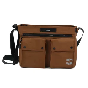 Men’s Nylon Multifunction Messenger Crossbody Shoulder Bag for Daily Use