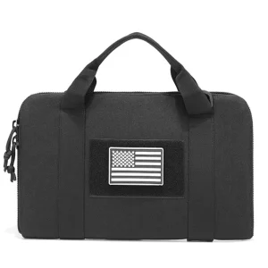 Men’s Outdoor Tactical Durable Oxford Cloth Zipper Closure Multifunctional Portable Handbag with Invisible Storage New