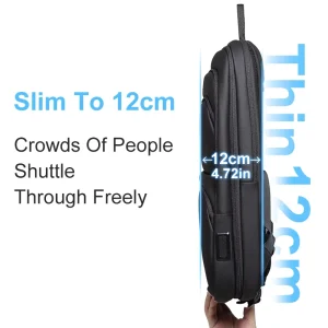 Men’s Oxford Backpack Shoulder Bag Leisure Travel Style Ultra Lightweight 15 Inch Laptop 20 35L Polyester Lining Curved Shoulder