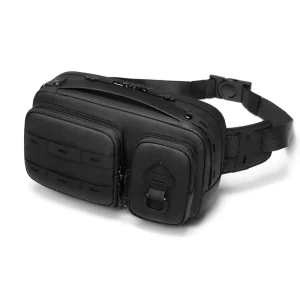 Men’s Oxford Crossbody Bag With Zipper Closure Durable & Waterproof Breathable Sport & Outdoor Use 11 Inches