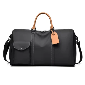 Men’s Oxford Durable Large Capacity Fashion Travel Bag for Business Trips Multi Functional Casual Backpack Zipper