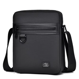 Men’s Oxford Fashion Lightweight Waterproof Crossbody Shoulder Bag Large Capacity Casual Multi-function Trendy Characters
