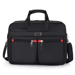 Men’s Oxford Nylon Laptop Briefcase Business Shoulder Bag Crossbody Travel Handbag