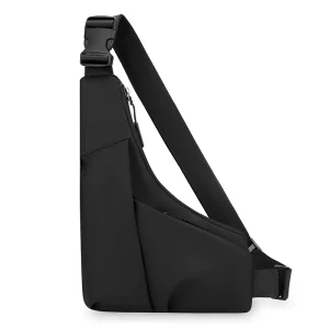 Men’s PU Multifunctional Sports Outdoor Casual Shoulder Crossbody Messenger Bag Fashionable Design for Sports Casual Use