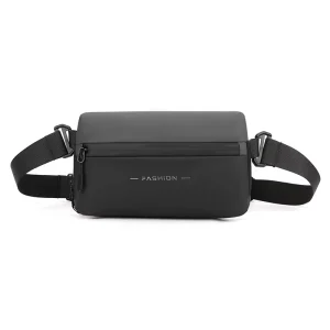 Men’s Portable Nylon Sling Hand Bag Waterproof Business Fanny Pack Shoulder Chest Messenger Bag All Seasons