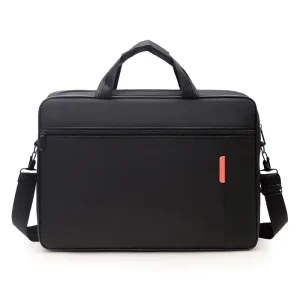 Men’s Quilted Briefcase Messenger Laptop Bag