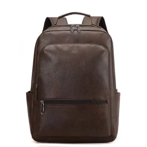 Men’s Retro Backpack Large Capacity Travel Bag Leisure Computer Bag