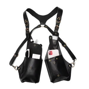 Men’s Retro Tactical Chest Bag Personalized Charter Flight Windable Armpit Bag Outdoor Cycling Workwear Bag