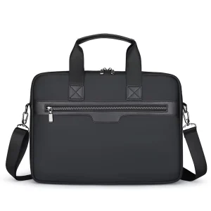 Mens Satchel Laptop Bag classic Slim Laptop Bag slim Laptop case with Shoulder Strap