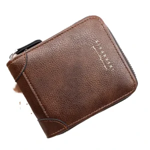 Men’s Short Waterproof Polyester Multi-card Wallet Cover Money Wallet