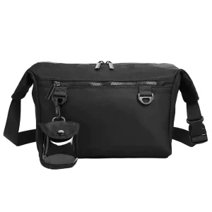 Men’s Shoulder Bag Crossbody Bag Student Sports Backpack Multi functional Commuting Bag and Casual Bag