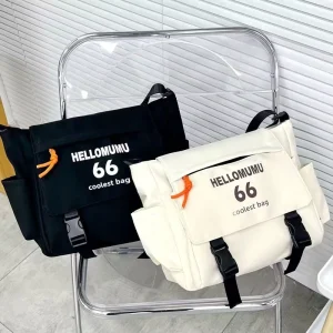 Men’s Shoulder Bag Large Capacity Zipper Portable Travel Casual Bag Handbags Designer Handbags Women