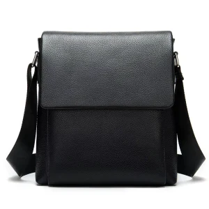 Men’s Shoulder Bag Male Fashion Cross Body Bags Genuine Leather Messenger Bags