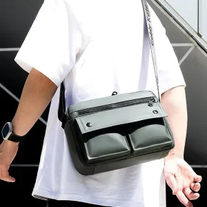 Men’s Shoulder Bag New Casual Travel Waterproof Ultra Light and Large Capacity Crossbody Bag