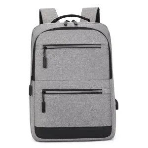 Men’s Simple Backpack Lightweight Large Capacity Business Laptop Bag