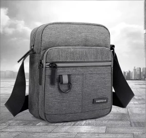 Men’s Simple Casual Business Oxford Shoulder Bag Large Capacity Crossbody Bag Fashion Men’s Bag