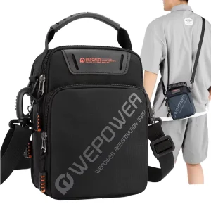 Men’s Single Shoulder Chest Sling Messenger Bag Customised Travelling Fabric Crossbody Stylish Nylon
