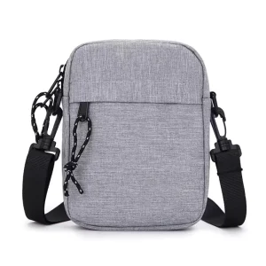 Men’s Single Shoulder Crossbody Bags Multi Purpose Small Camouflage Design for Mobile Phones Polyester Geometric