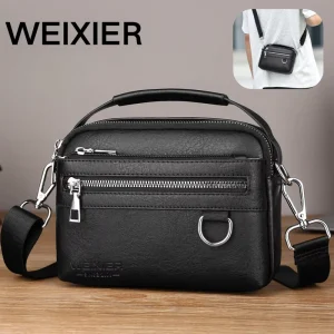 Men’s Slim Waist Bag Stylish Fanny Pack for Urban Commute Minimalist Design with Quick Access Pockets