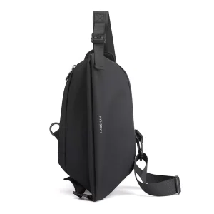 Men’s Sling Bag Fashion Casual Shoulder Bag Multifunctional Waterproof Crossbody Bag