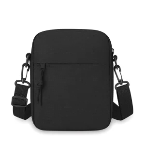 Mens Small Square Shoulder Bag Simple Design Men’s Crossbody Bag Solid Color Casual Single shoulder Phone Bag