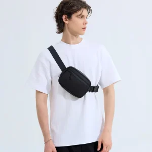 Men’s Sport Leisure Fanny Pack Waist Bag with Zipper Function Hip Bag
